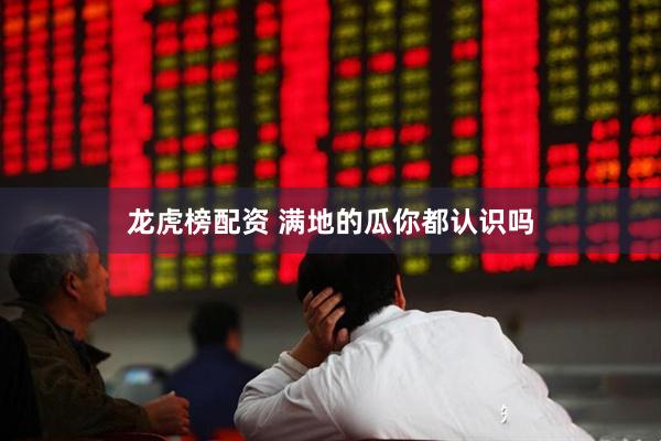 龙虎榜配资 满地的瓜你都认识吗